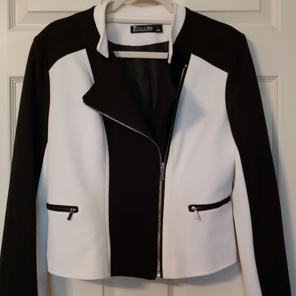 New York & Company Jackets & Blazers - Black and cream jacket